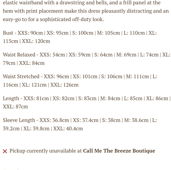 NWT Spell Cocolei Playdress Size Small - Picture 3 of 4